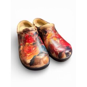 ALEGRIA  Shoes Clog Womens Size 36 Slip On Comfort Leather Upper US Size 5.5-6